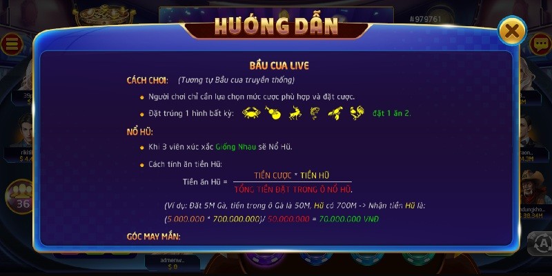 Mẹo Chơi Bầu Cua Tôm Cá Online bất bại