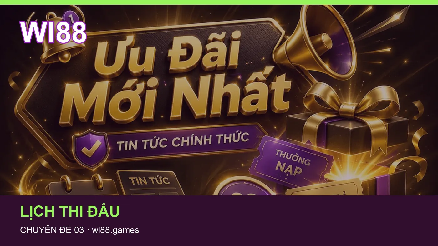 Đối chiếu nguồn và thời điểm cập nhật trong Bóng đá của WI88