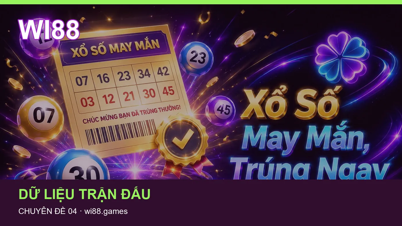 Đối chiếu nguồn và thời điểm cập nhật trong Dữ liệu trận đấu của WI88