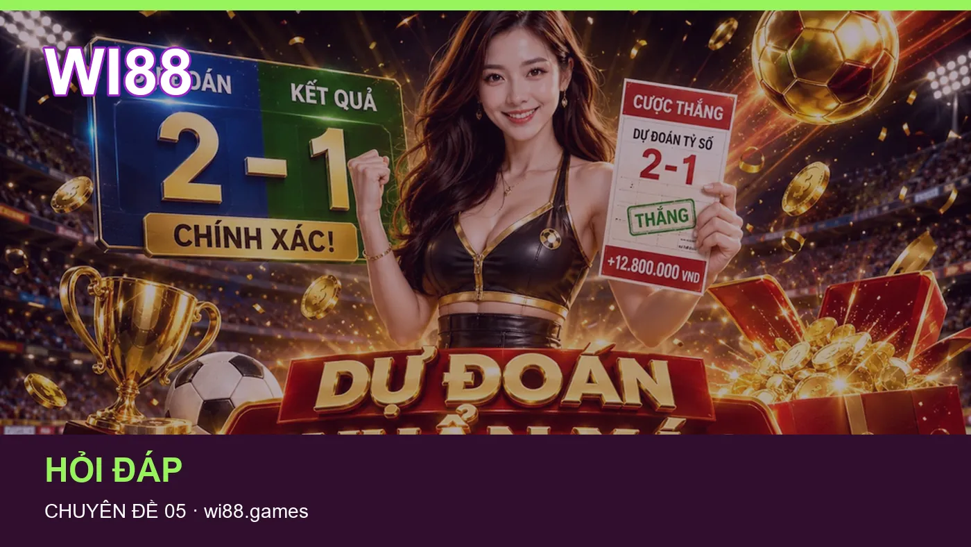 Trải nghiệm Dữ liệu trận đấu trên điện thoại cùng cẩm nang WI88